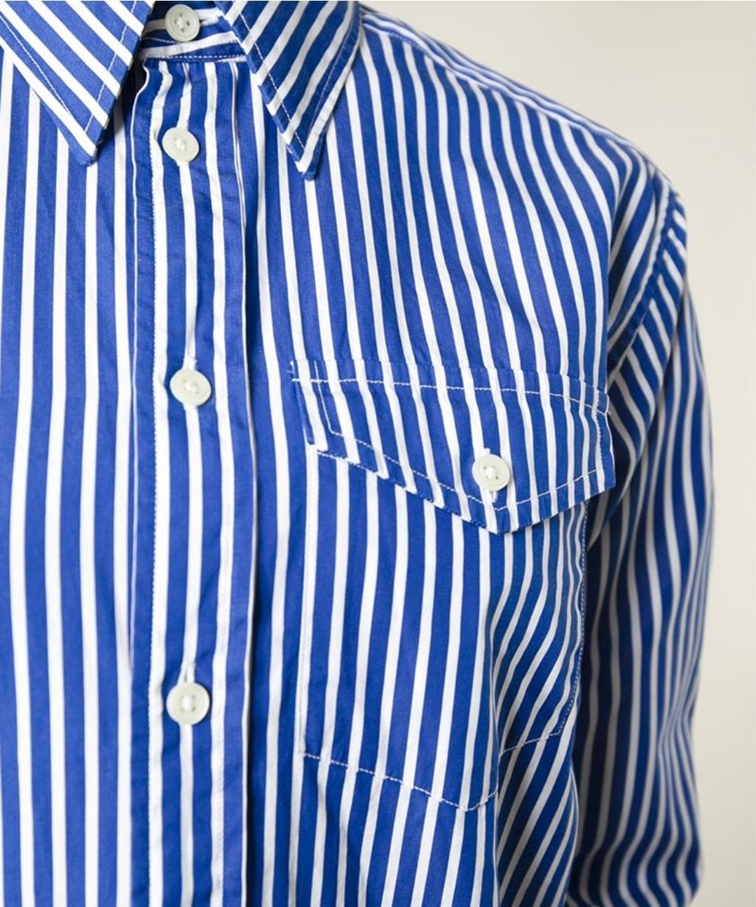 Polo Ralph Lauren Striped Shirt Dress in Blue women