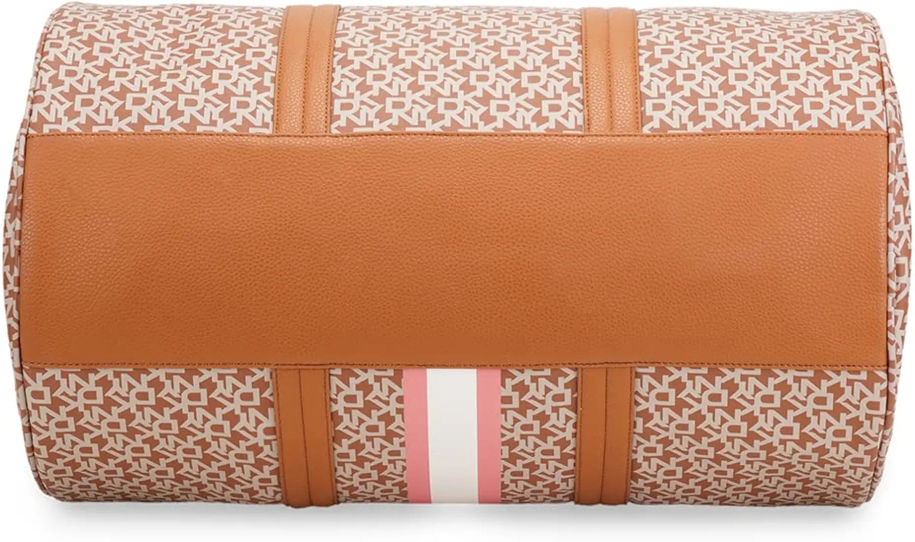 DKNY Signature Stripe duffle maple DO120ST2