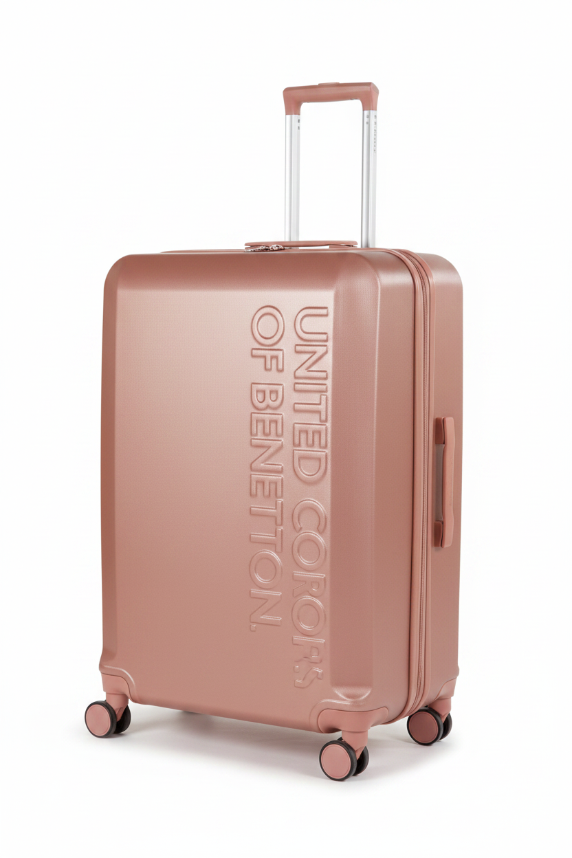 Rose Gold Luggage - 3/4 View