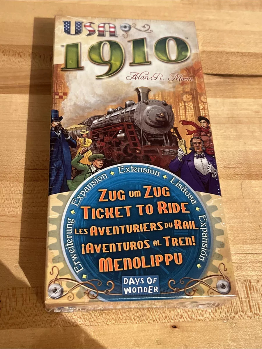 Ticket to Ride USA 1910 Expansion