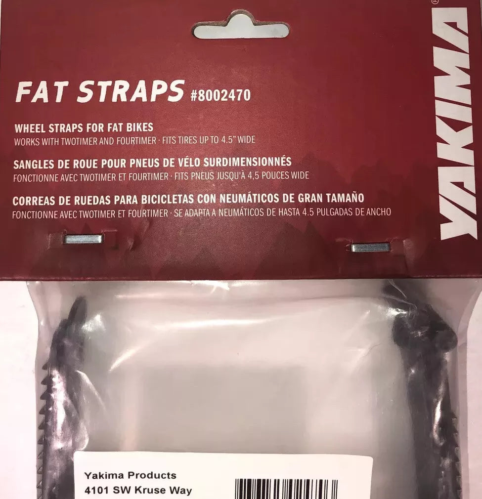 Yakima 15.5" Fat Straps for Two/Four Timer Bike Bicycle Racks HighSpeed