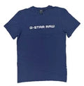 G-Star Raw Slim Blue Graphic Script Short Sleeve T-ShirT