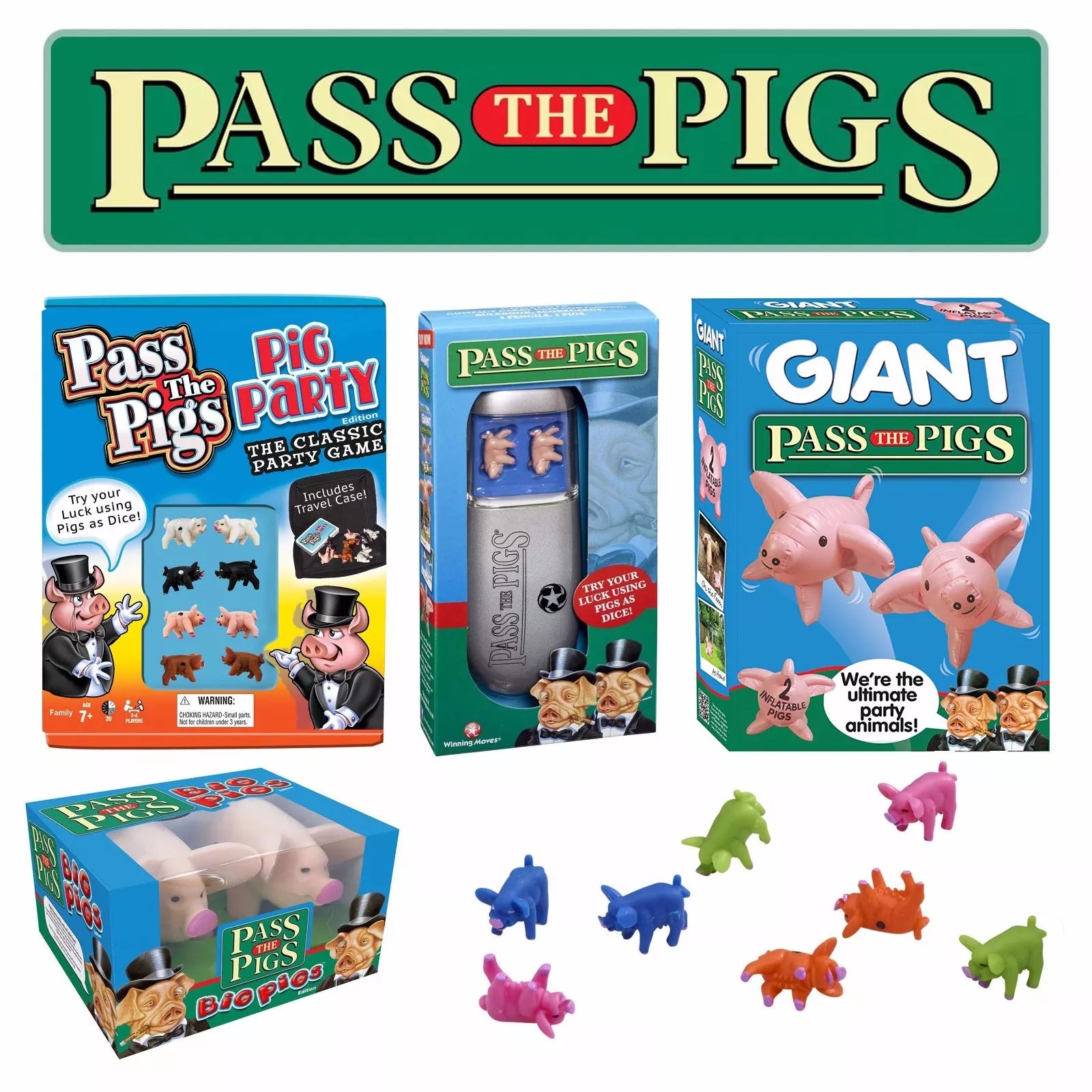 PASS THE PIGS Giant Pass The Pigs Game