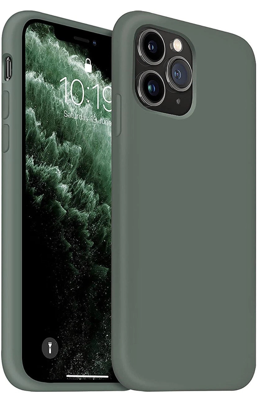 iPhone 11 pro Jelly Case made of durable & flexible material smooth touch&scrath resist.