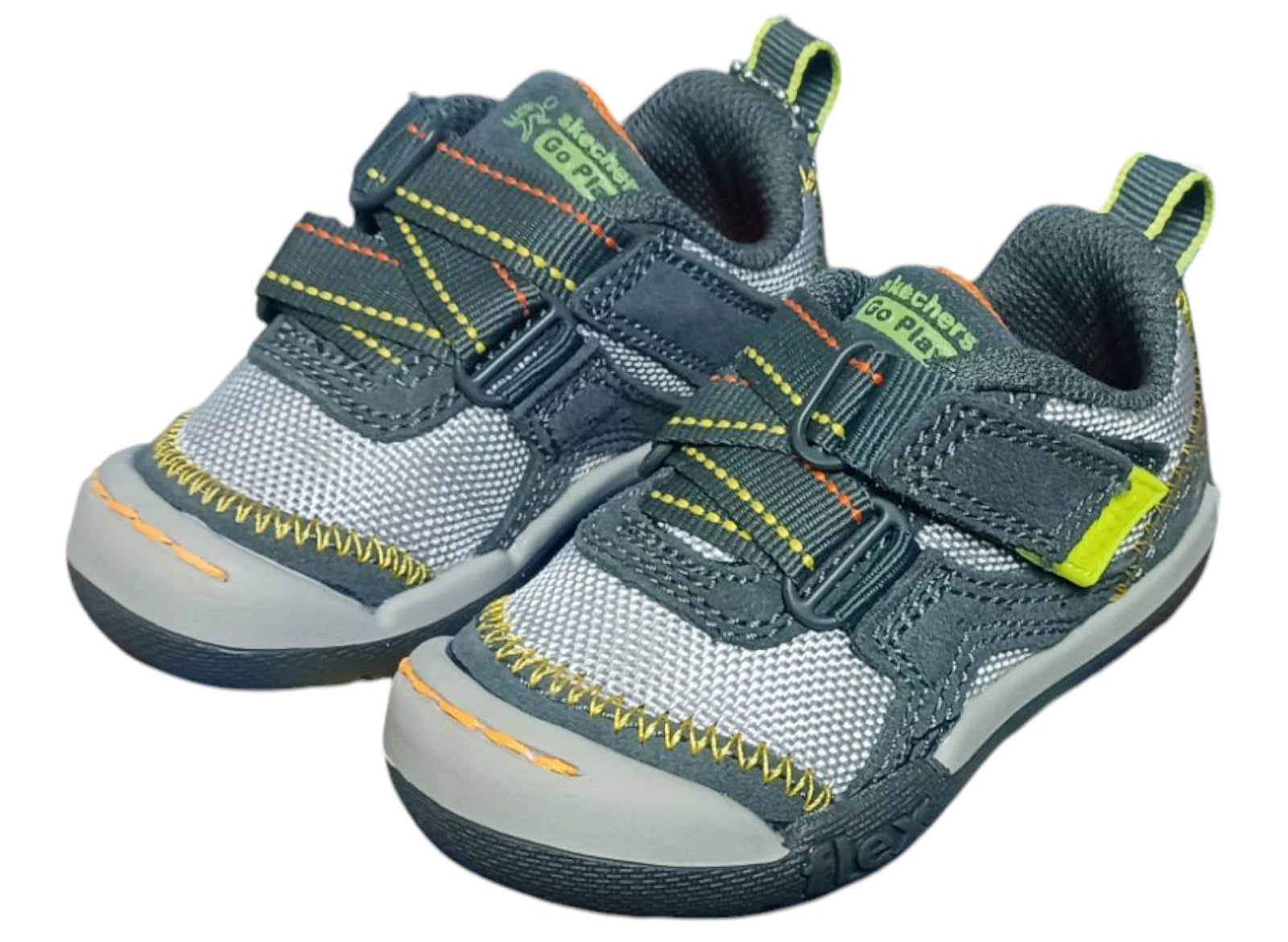Skechers Flex Play-Easy Pick Sneaker Charcoal/Grey