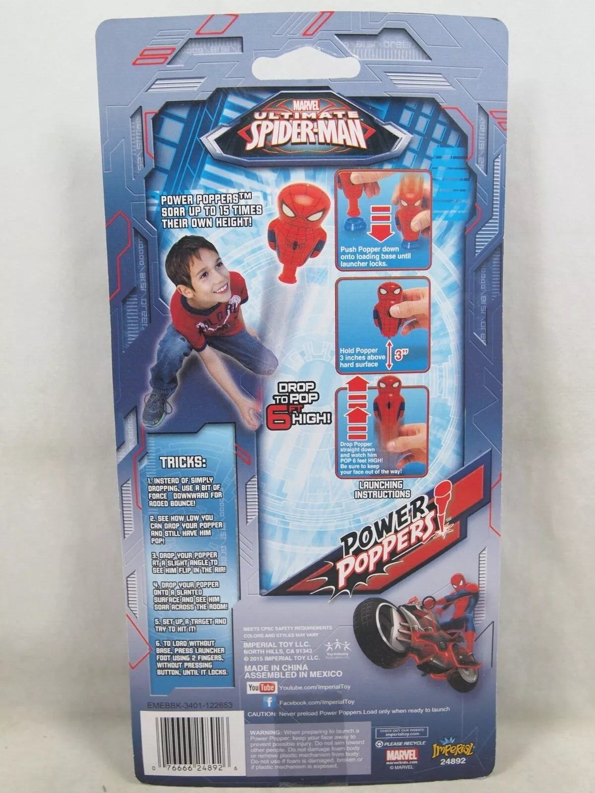 POWER POPPERS (SPIDER-MAN)