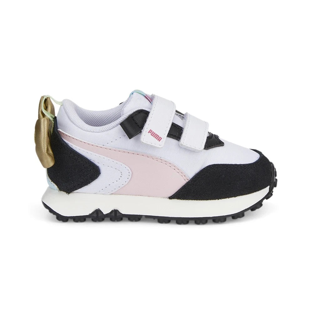 PUMA Rider Fv Bow Slip On Toddler Girls Pink Sneakers Casual Shoes 38788001