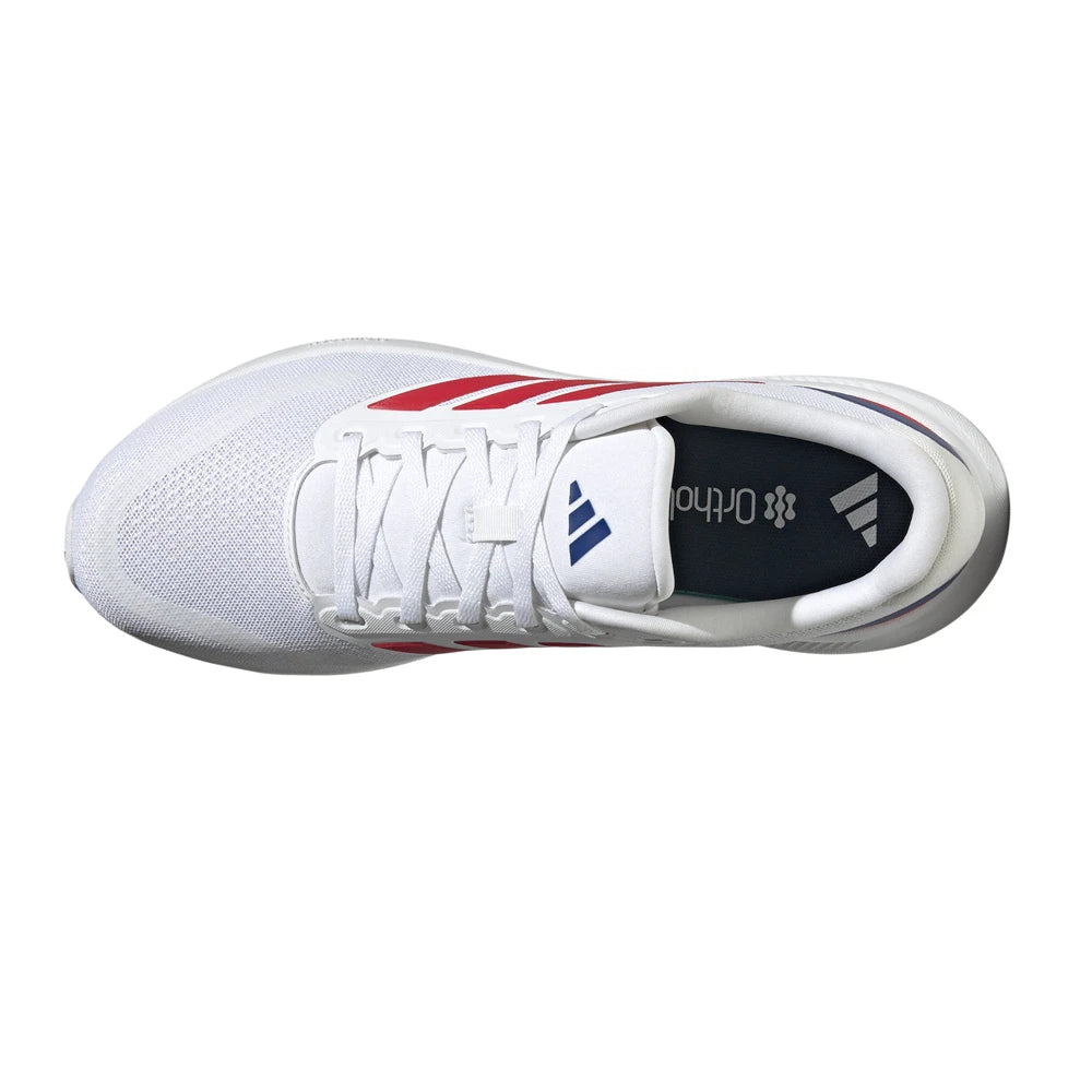 adidas Runfalcon 5 Running Mens White Sneakers Athletic Shoes JI0876