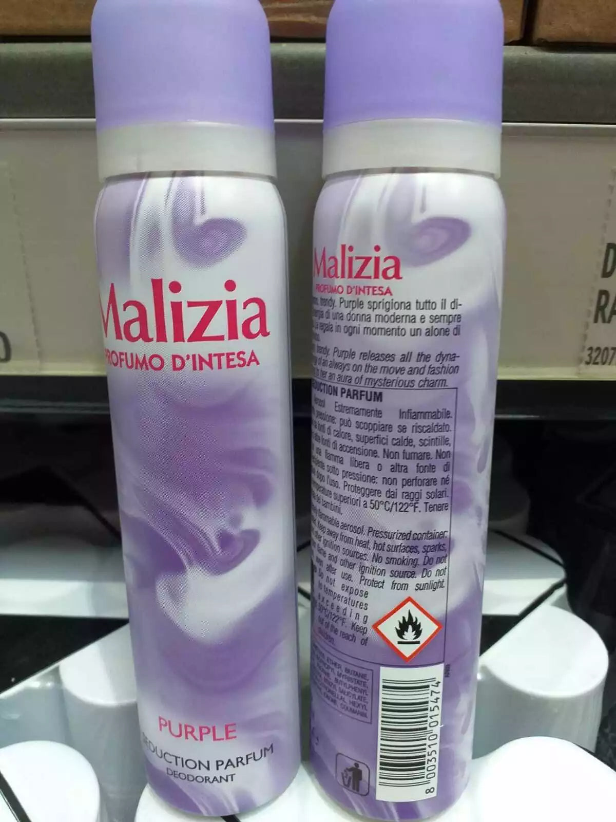 Malizia Perfumed Deodorant 'Purple'