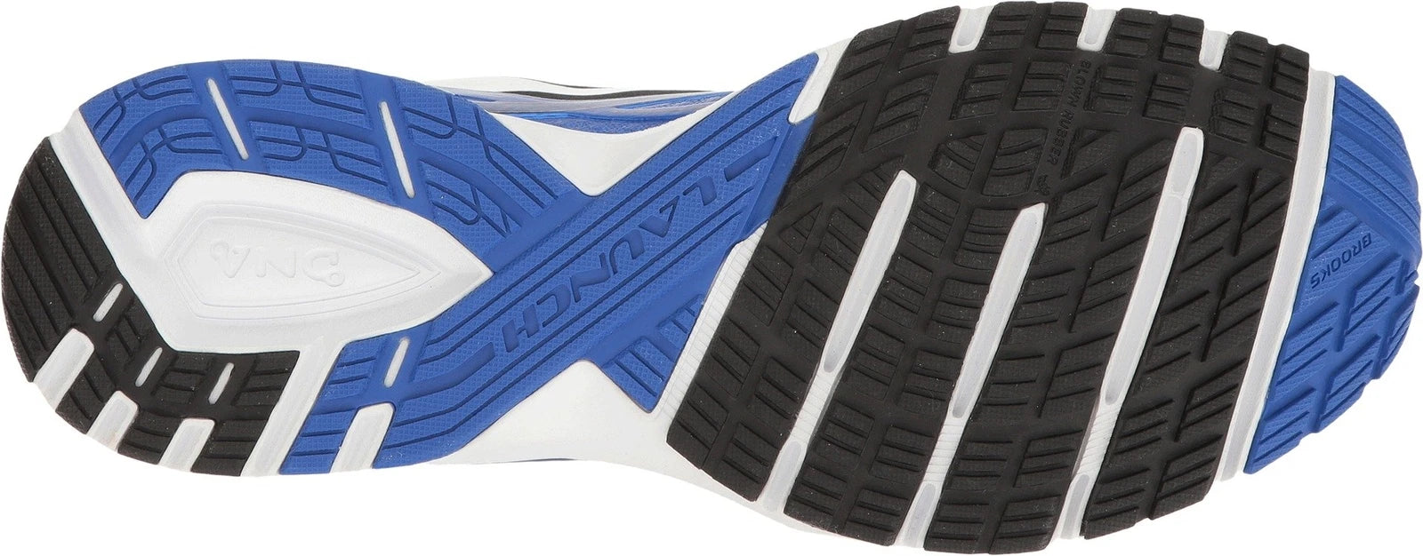 Brooks Men's Launch 4 Neutral Running Shoes Blue/Black/White
