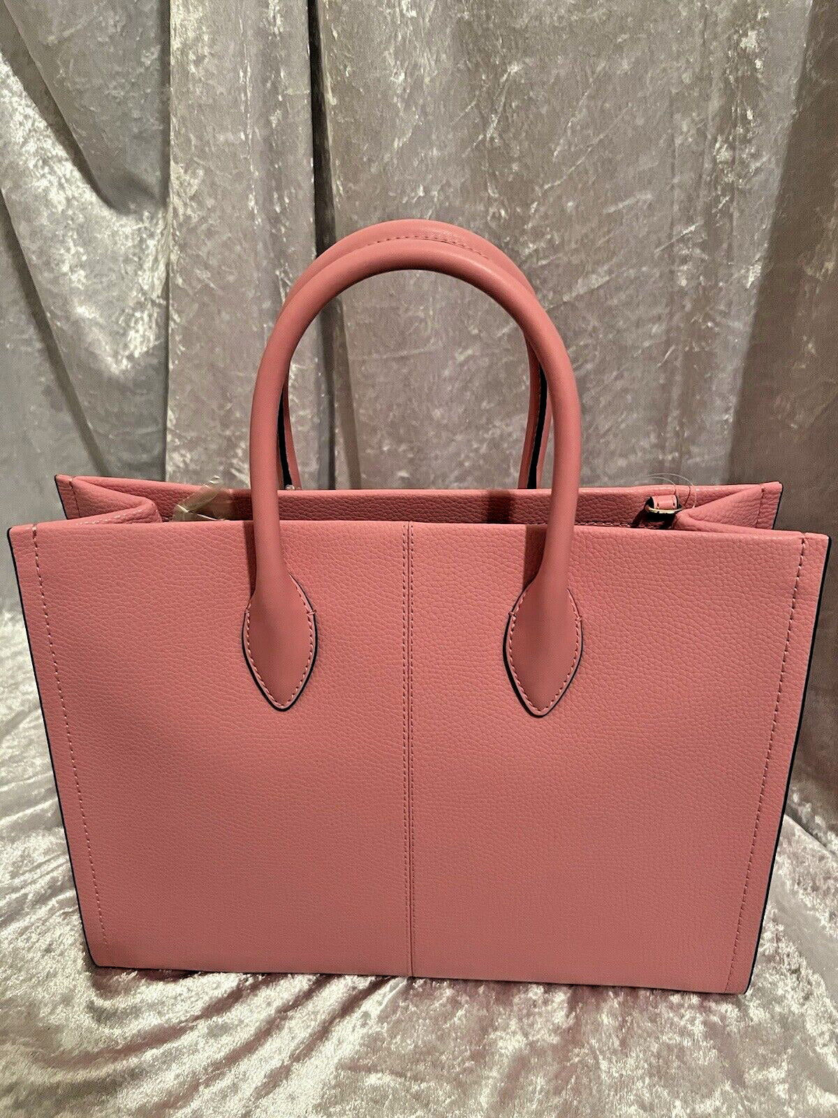 Nwt Michael Kors Mirella Medium Pebbled Leather Tote Bag