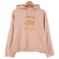 G-Star Raw Women's Pullover Hoodie – Textured Cross Neck Retro