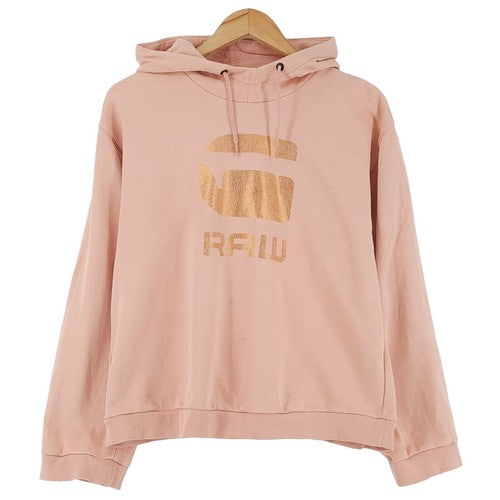 G-Star Raw Women's Pullover Hoodie – Textured Cross Neck Retro