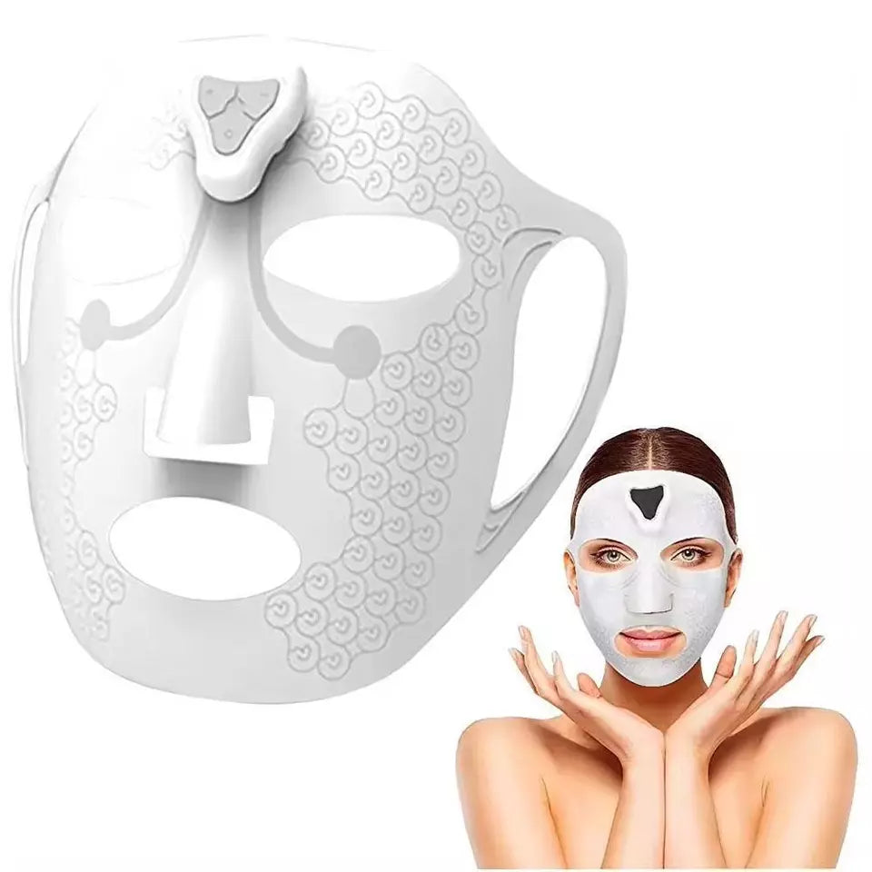 Electronic Graphene Washable Silicone Mask Facial Cream Essential Oil Microcurrent Absorption Skin Lifting Firming Beauty