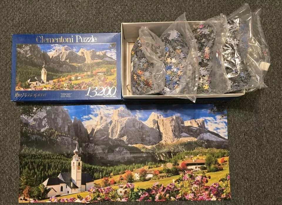 Clementoni 13200 Piece Jigsaw Puzzle Dolomites "Sellagruppe"