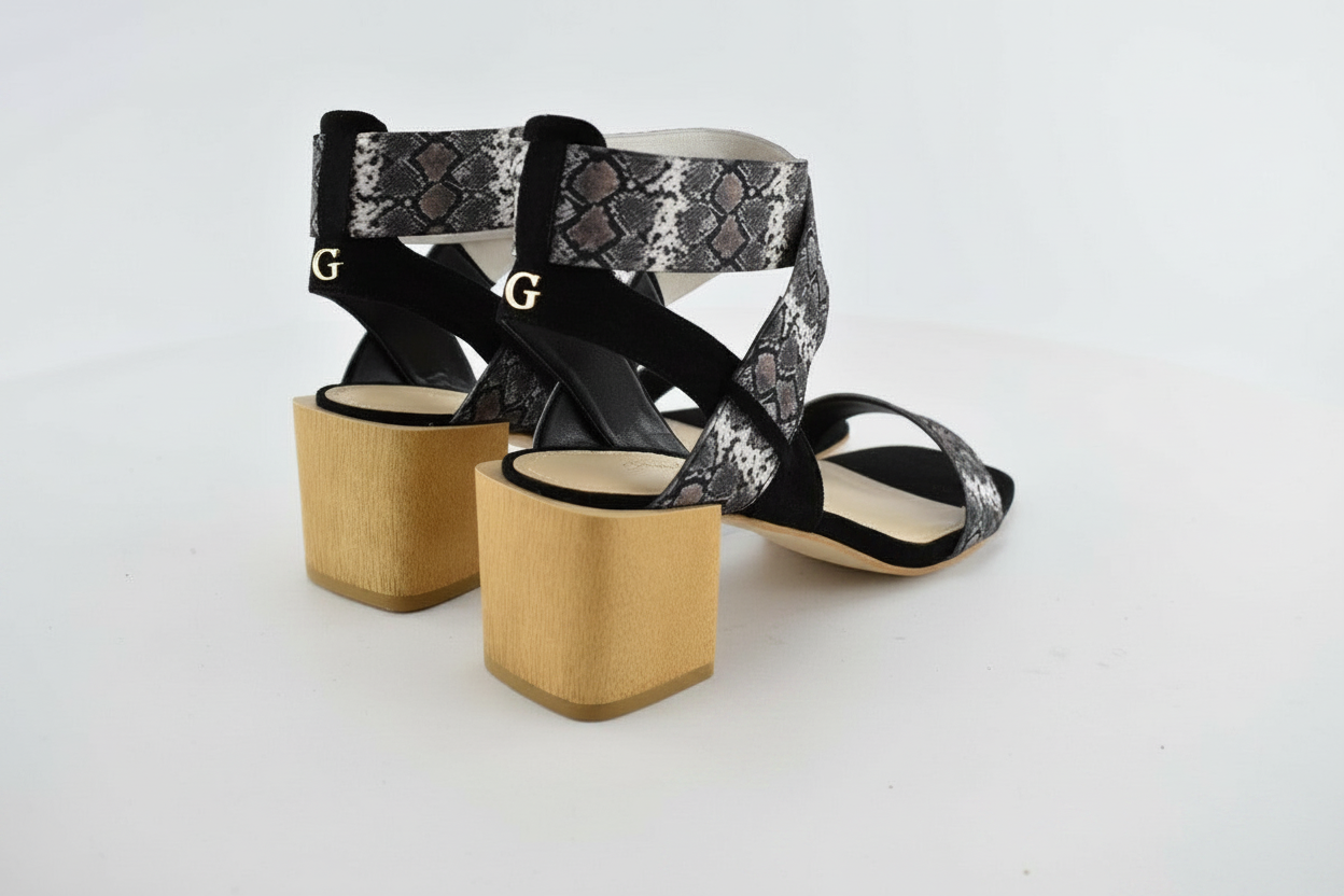 Sandal rear angled view
