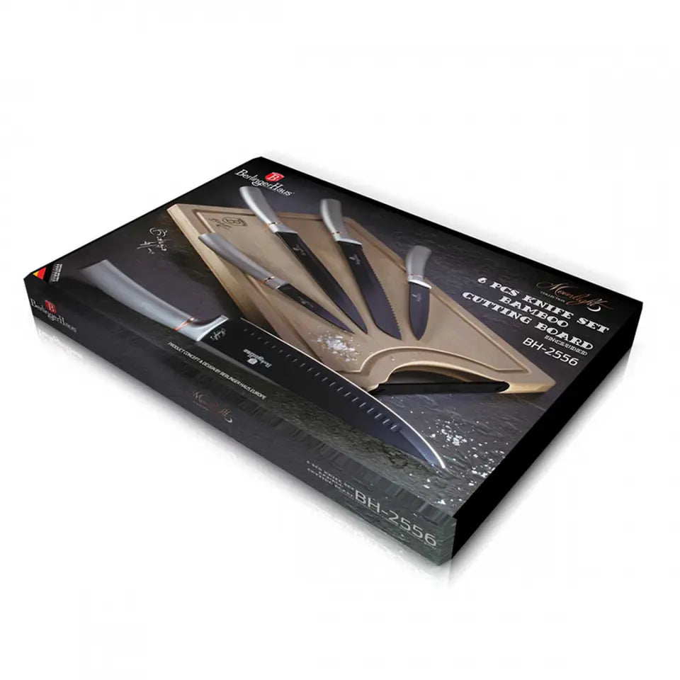 Knife Set & Bamboo Cutting Board BH2556 Moonlight Collection