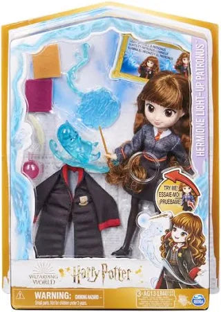 Harry Potter Wizarding World Hermoine Light-Up Petronus 8 Inch Doll