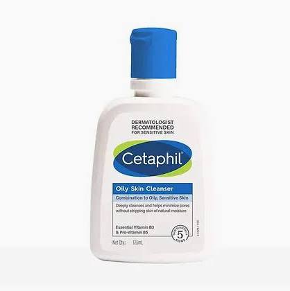 Cetaphil Oily Skin Cleanser 125ML | Combination to Oily, Sensitive Skin