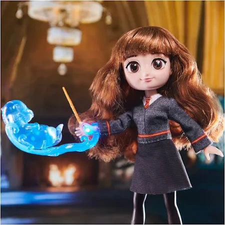 Harry Potter Wizarding World Hermoine Light-Up Petronus 8 Inch Doll