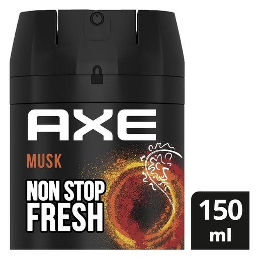 Axe Musk Aerosol Deodorant Body Spray 150ml