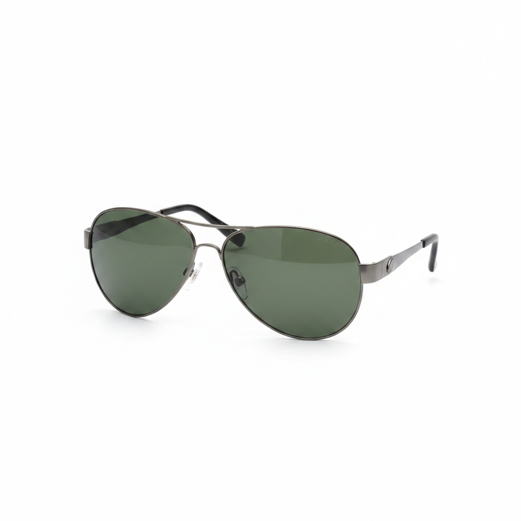 Silver Aviator Sunglasses