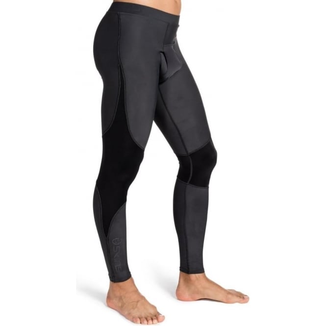 Mens RY400 Recovery Long Tights - Graphite Black