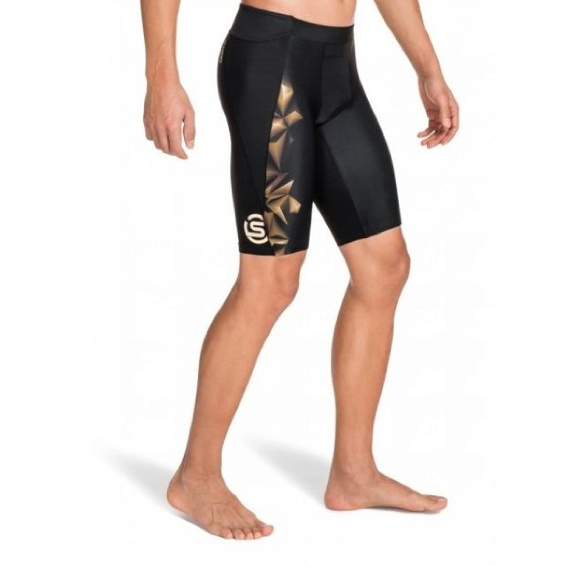 Skins A400 Half TIghts Black & Gold