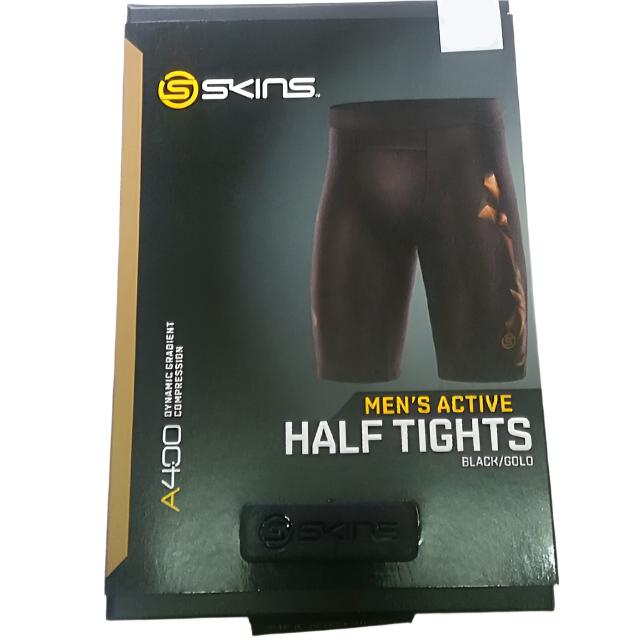 Skins A400 Half TIghts Black & Gold