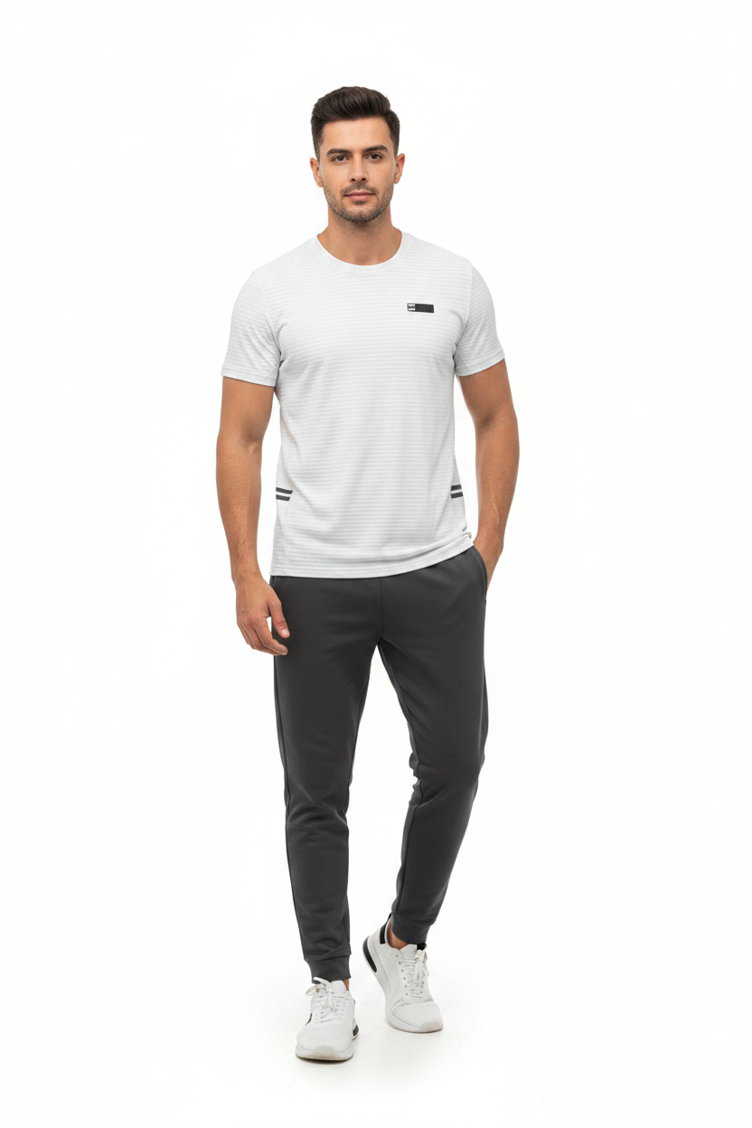 Soccerex Tee – Men Wearing