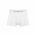 Solid White Boxer Briefs - White BG