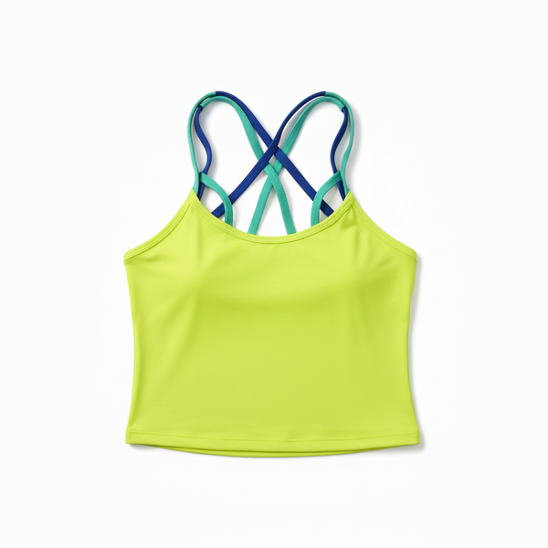 Strappy Tank Front No Logo
