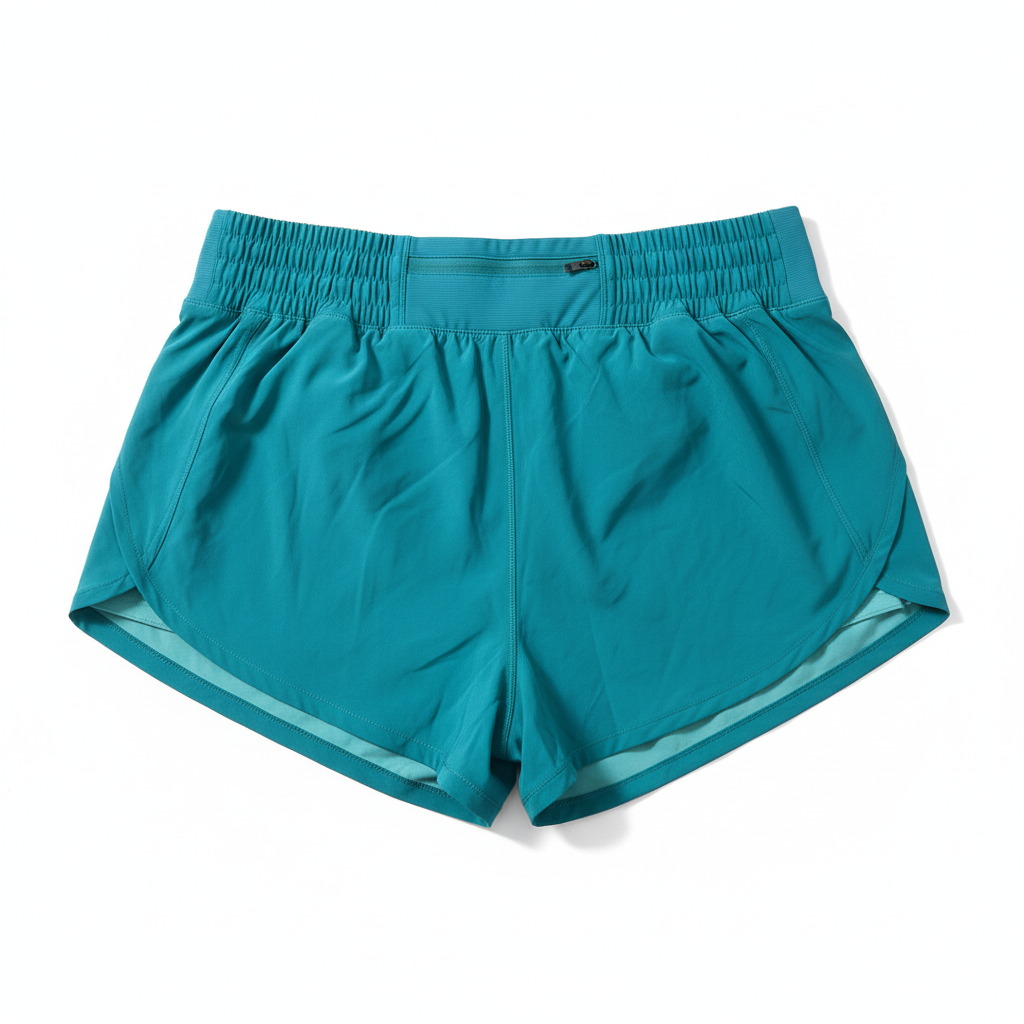Teal Athletic Shorts - Front