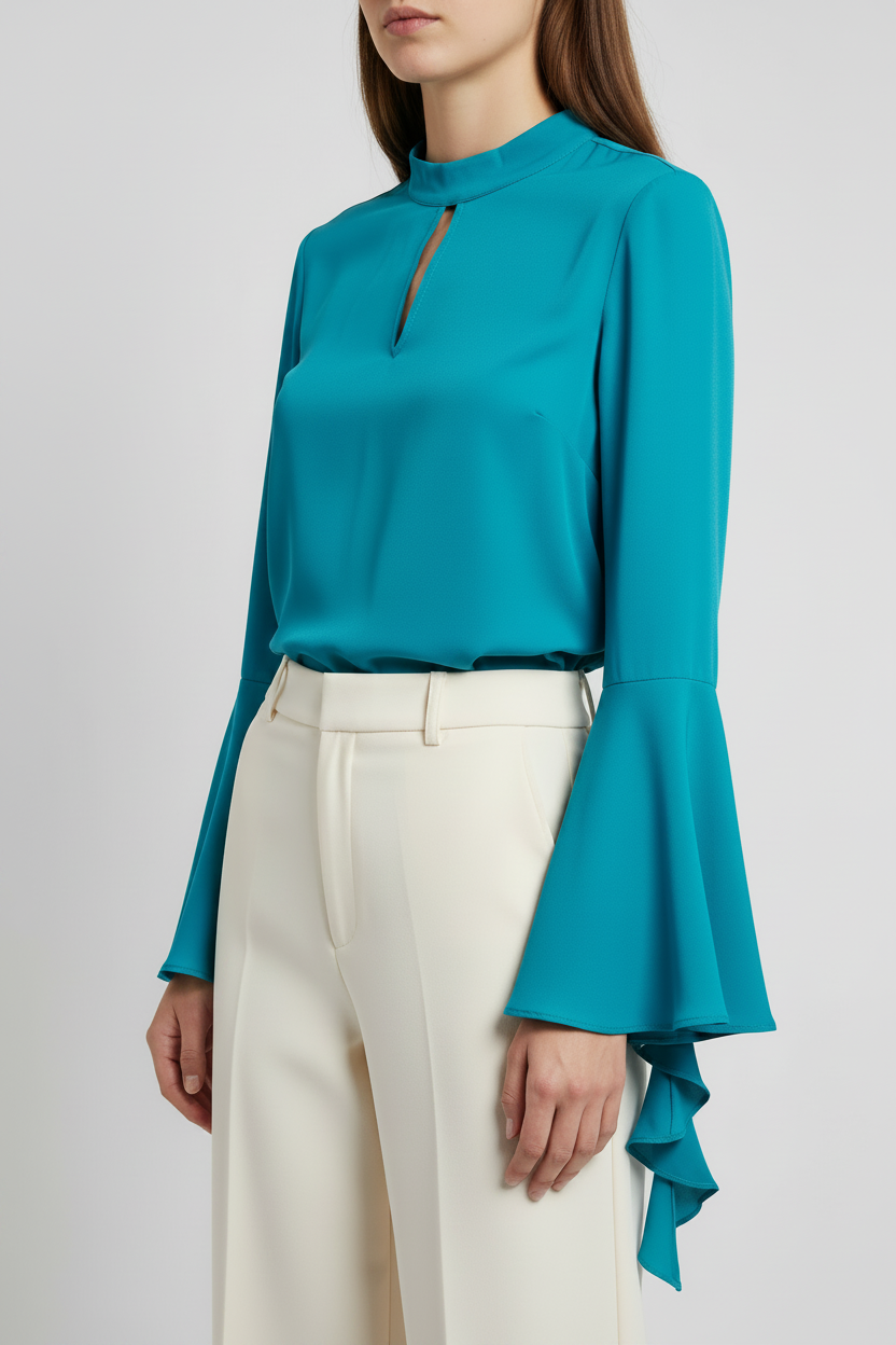 Teal Blouse – Final Side