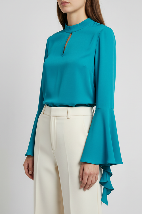 Teal Blouse – Final Side