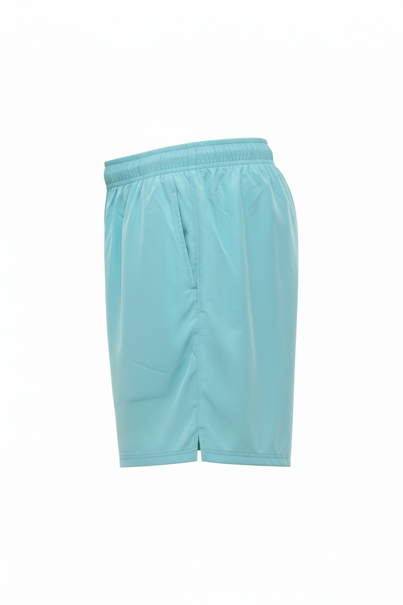 Teal Shorts - Side View