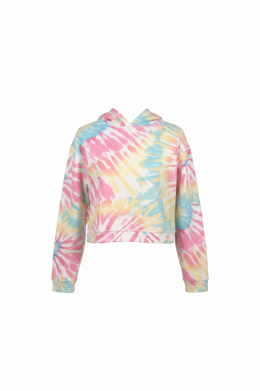 Tie-Dye Crop Top Front