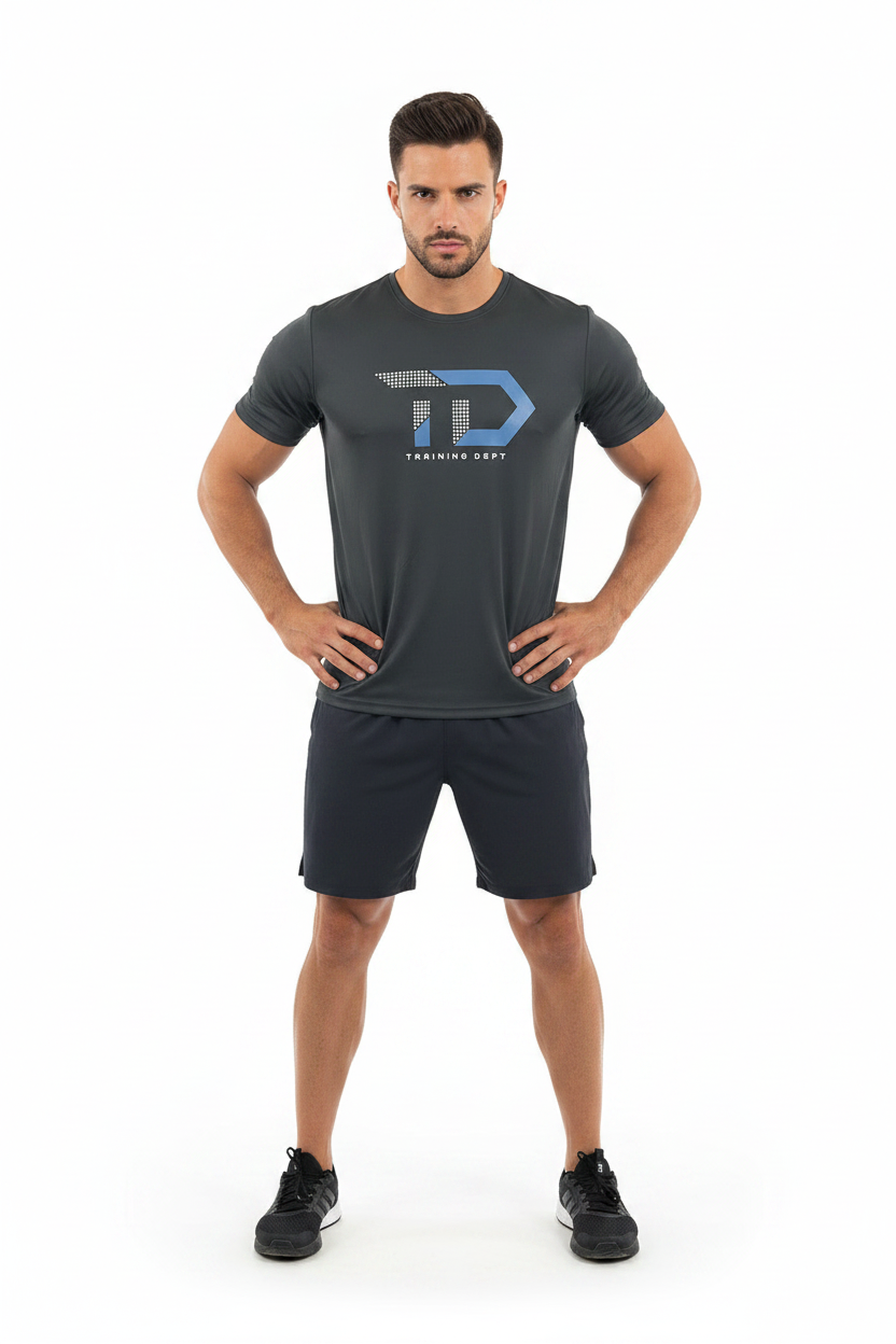 Training Dept Tee – Male Model