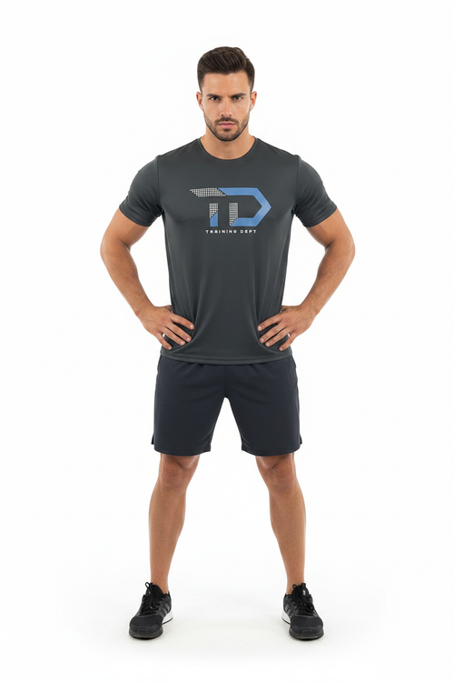 Training Dept Tee – Male Model