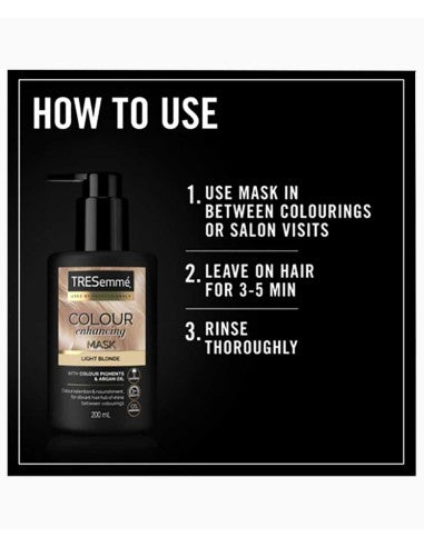 Tresemme Colour Enhancing Mask Light Blonde | 200ml