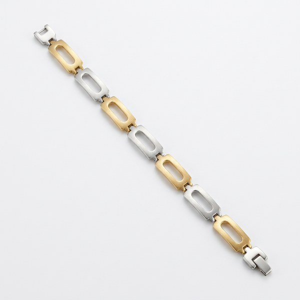 Two-tone bracelet product photo