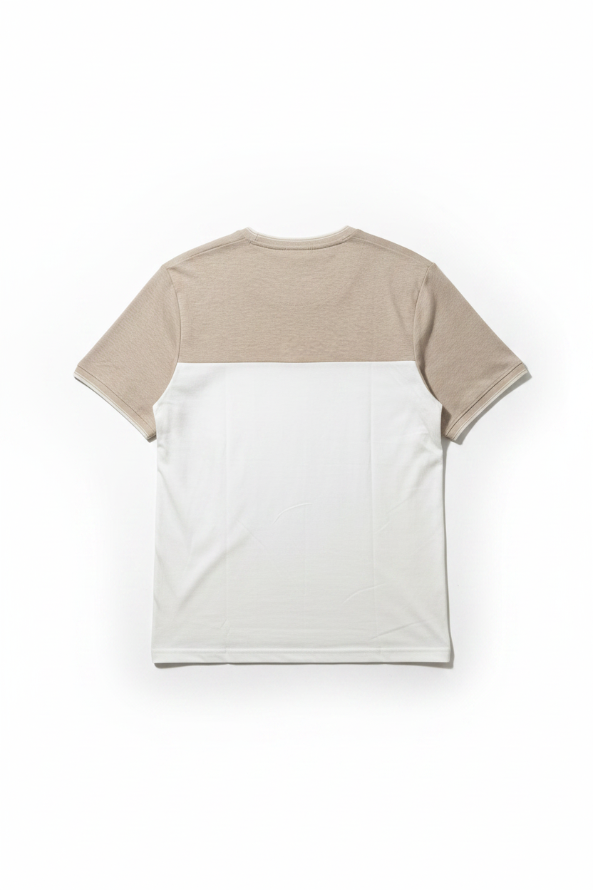 Two-tone T-shirt Back