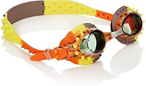 Orange & Yellow Fun: Make a splash with these dino-tastic Stegosaurus swim goggles, featuring anti-fog lenses and a comfy fit.Stegosaurus Adventure  Explore the underwater world with your little paleontologist in these colorful Bling2o goggles.