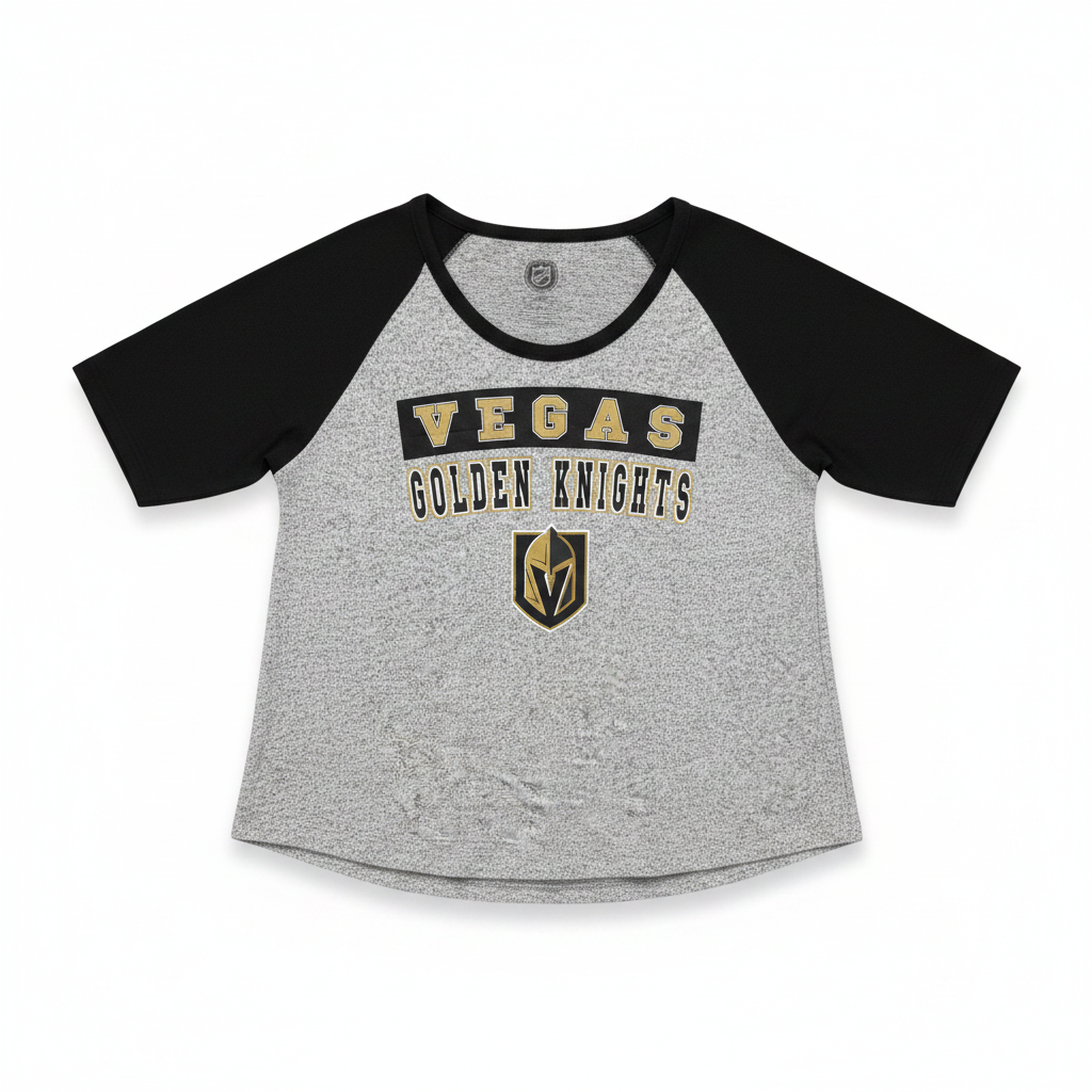 Vegas Golden Knights tee - flat lay