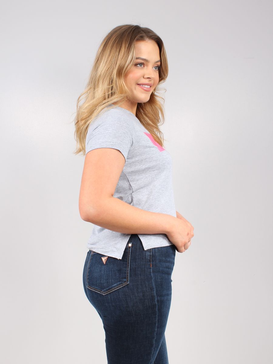 Guess Ladies Grey Adria T-Shirt