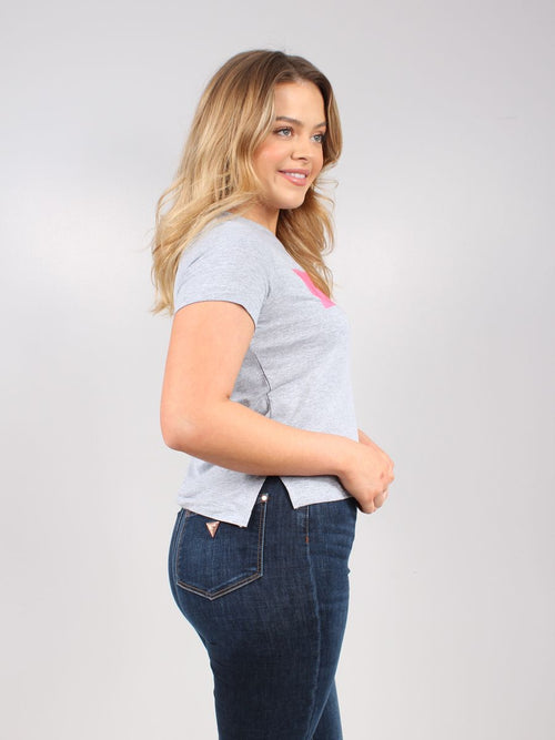 Guess Ladies Grey Adria T-Shirt