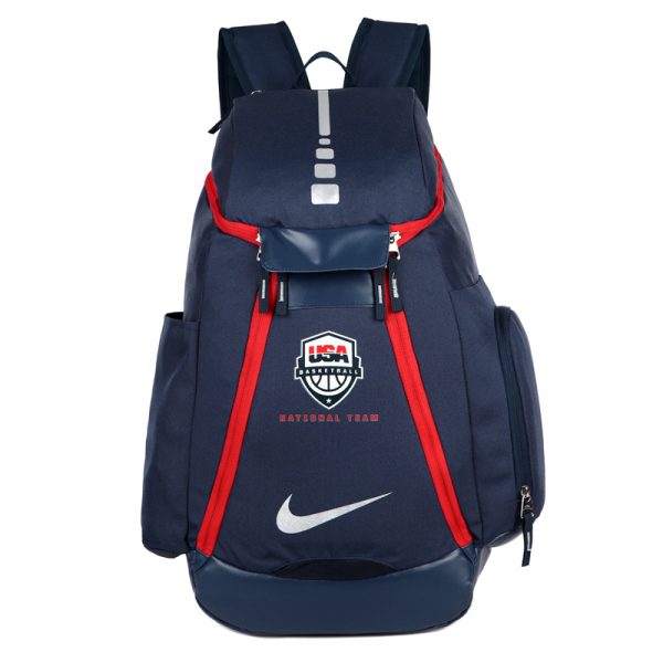 Nike USA Basketball National Team Backpack - Navy Blue & Red Edition