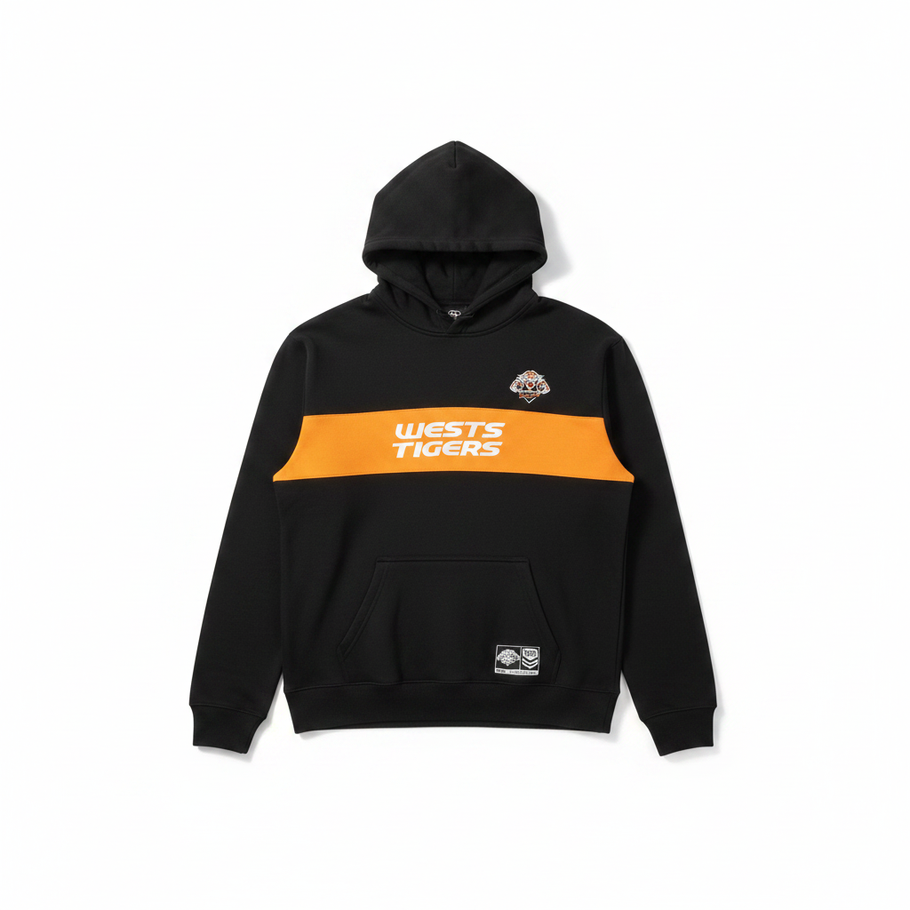 Wests Tigers Hoodie - Front