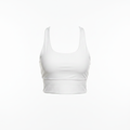 White Crop Top – No Stand