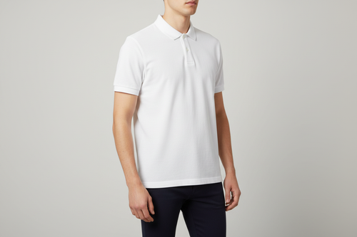 White Polo — Front-Right 3Q
